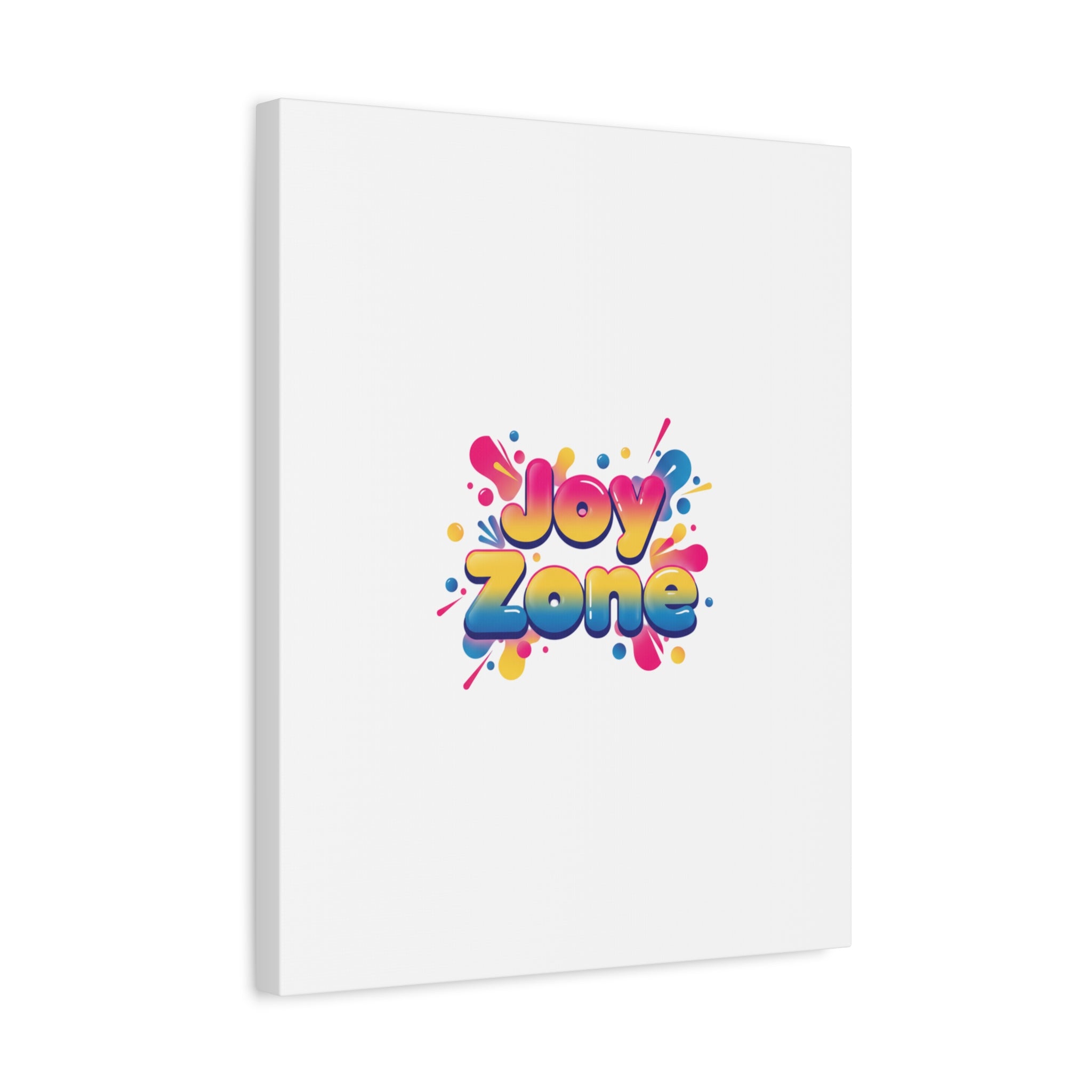 Joy Zone Canvas | Dopamine Decor, Neon Gradient Squishy Art