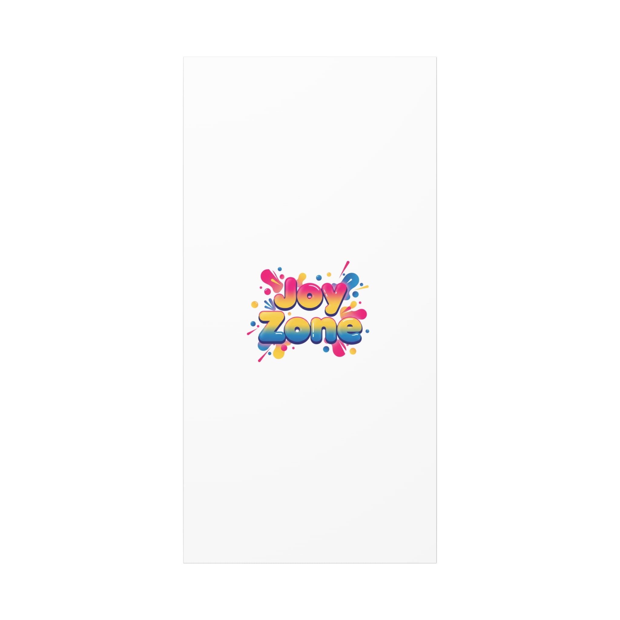 Joy Zone Canvas | Dopamine Decor, Neon Gradient Squishy Art