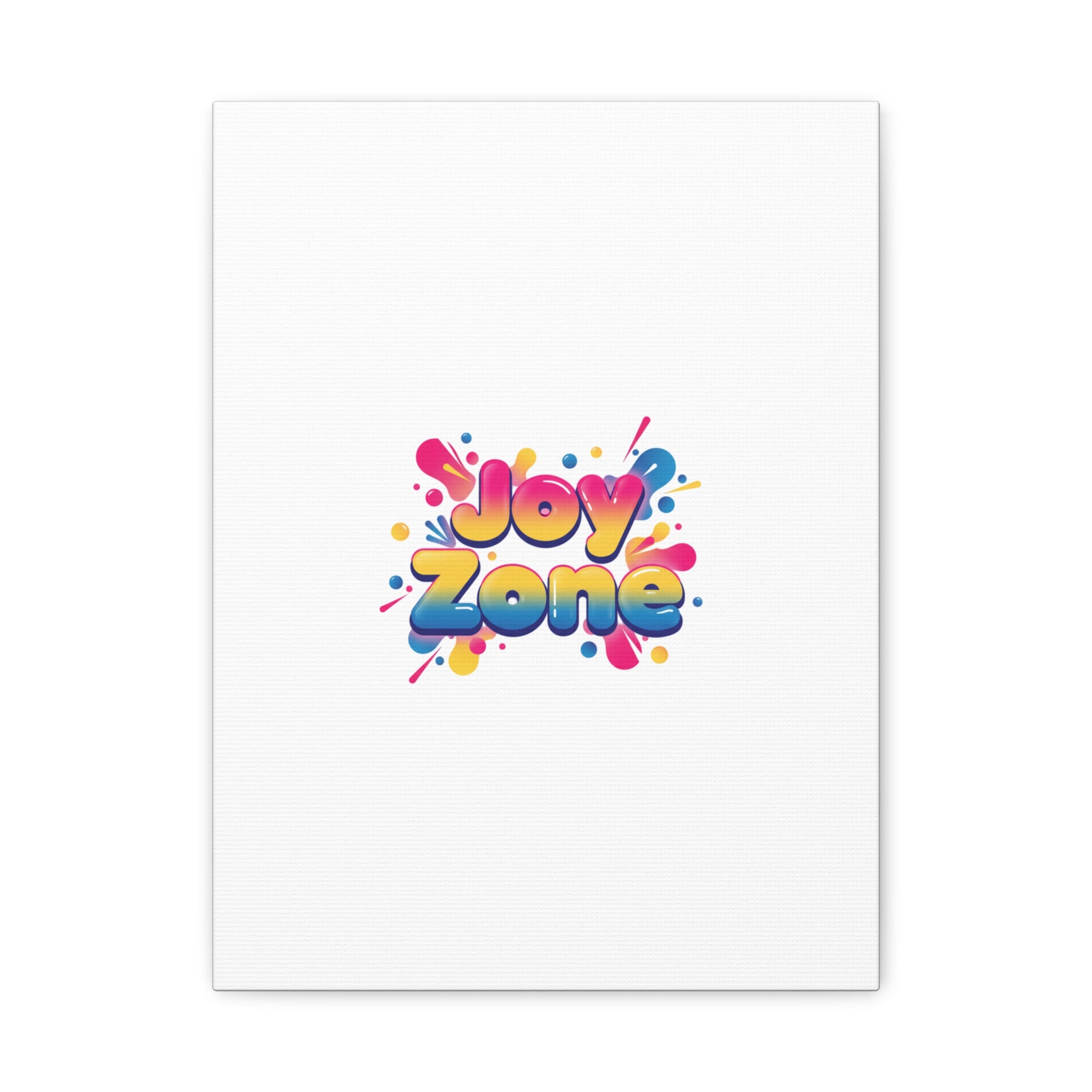 Joy Zone Canvas | Dopamine Decor, Neon Gradient Squishy Art