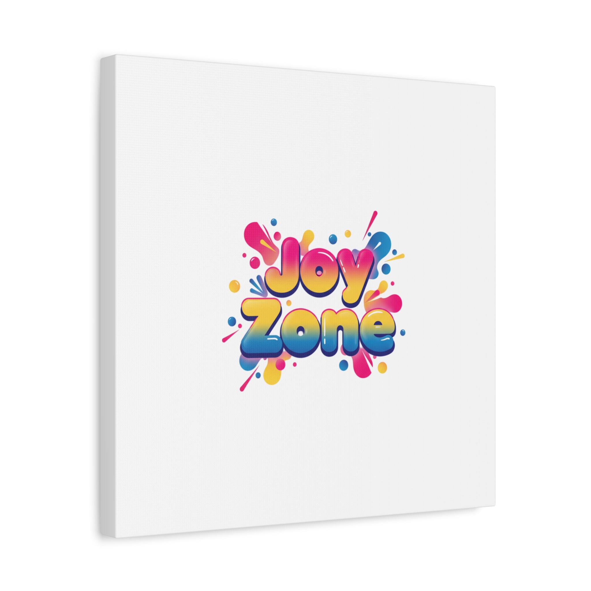 Joy Zone Canvas | Dopamine Decor, Neon Gradient Squishy Art