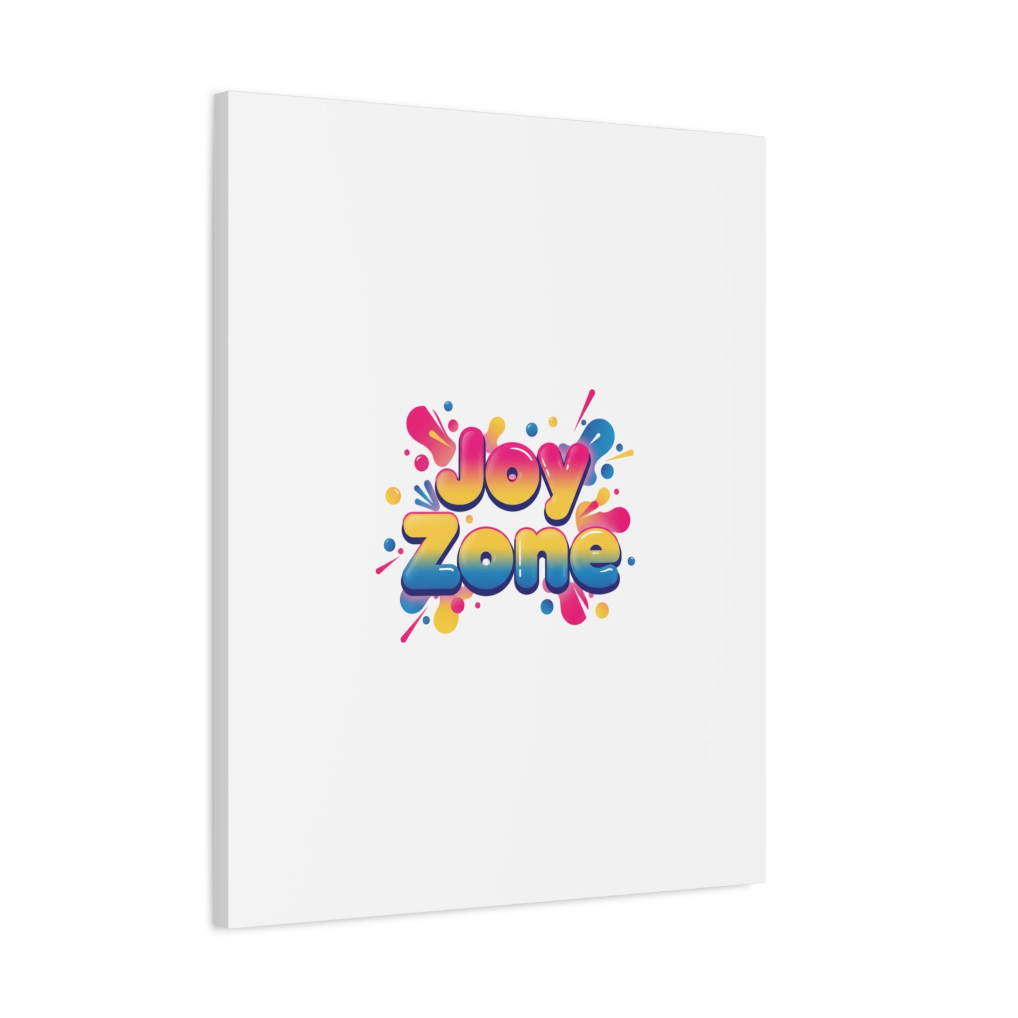 Joy Zone Canvas | Dopamine Decor, Neon Gradient Squishy Art