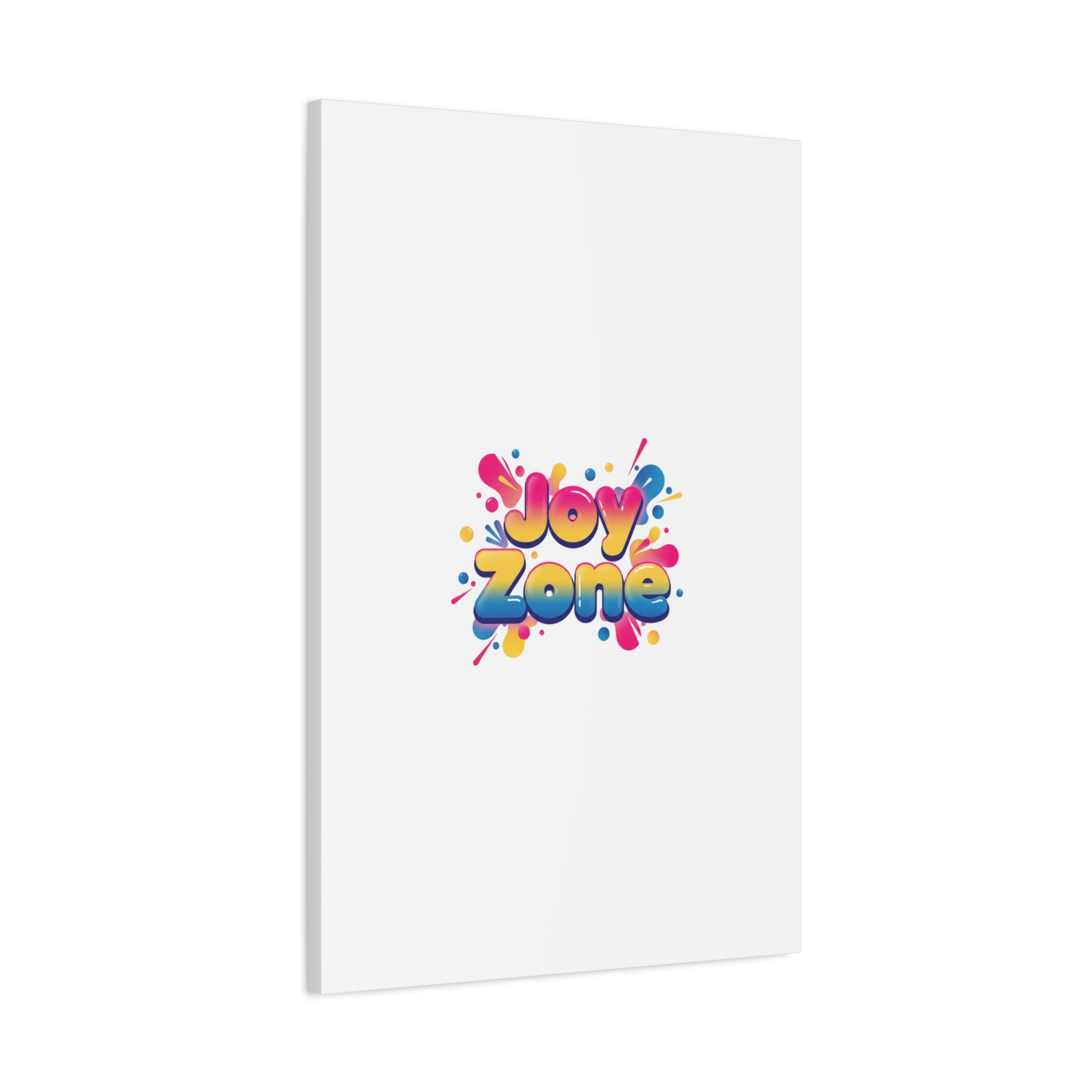 Joy Zone Canvas | Dopamine Decor, Neon Gradient Squishy Art