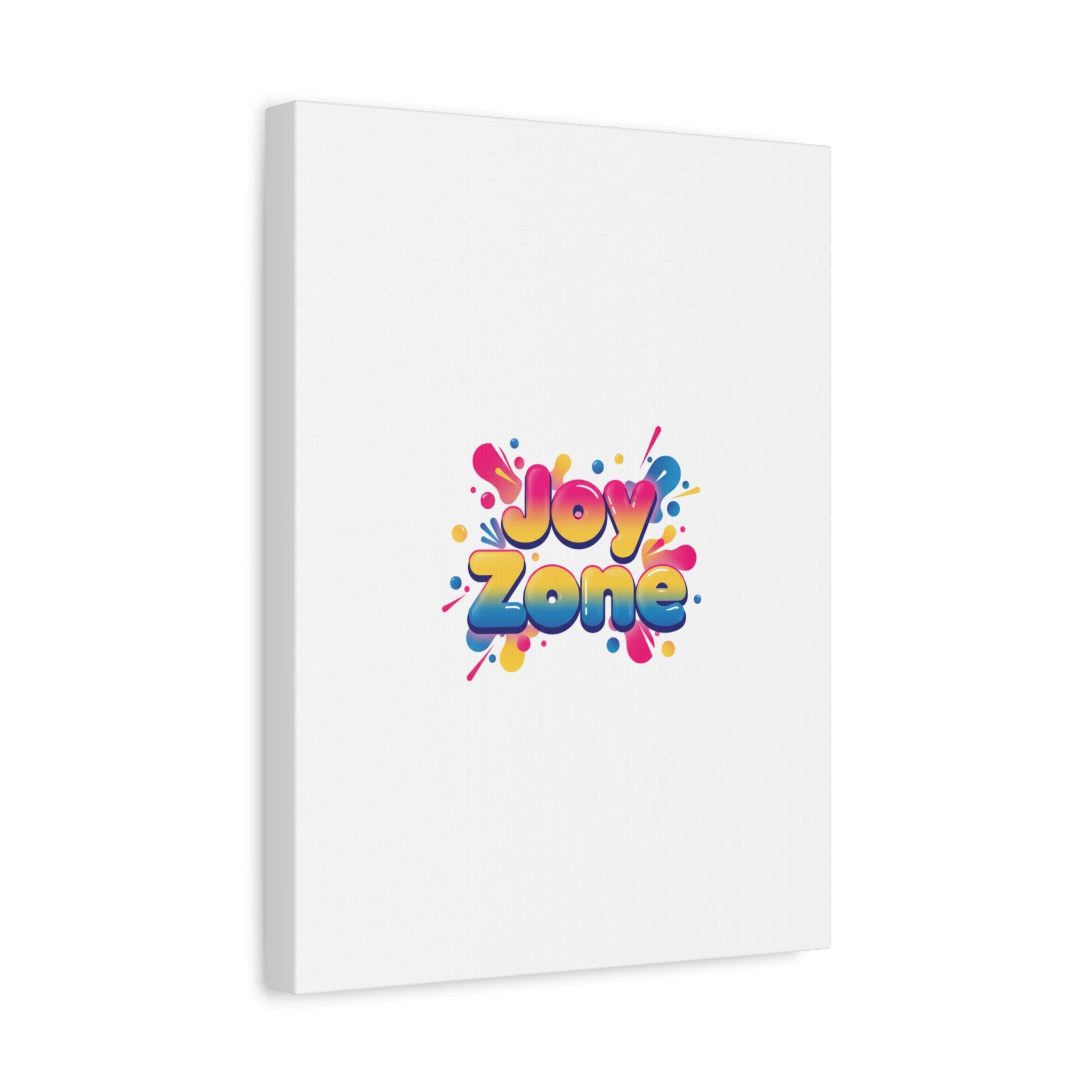Joy Zone Canvas | Dopamine Decor, Neon Gradient Squishy Art