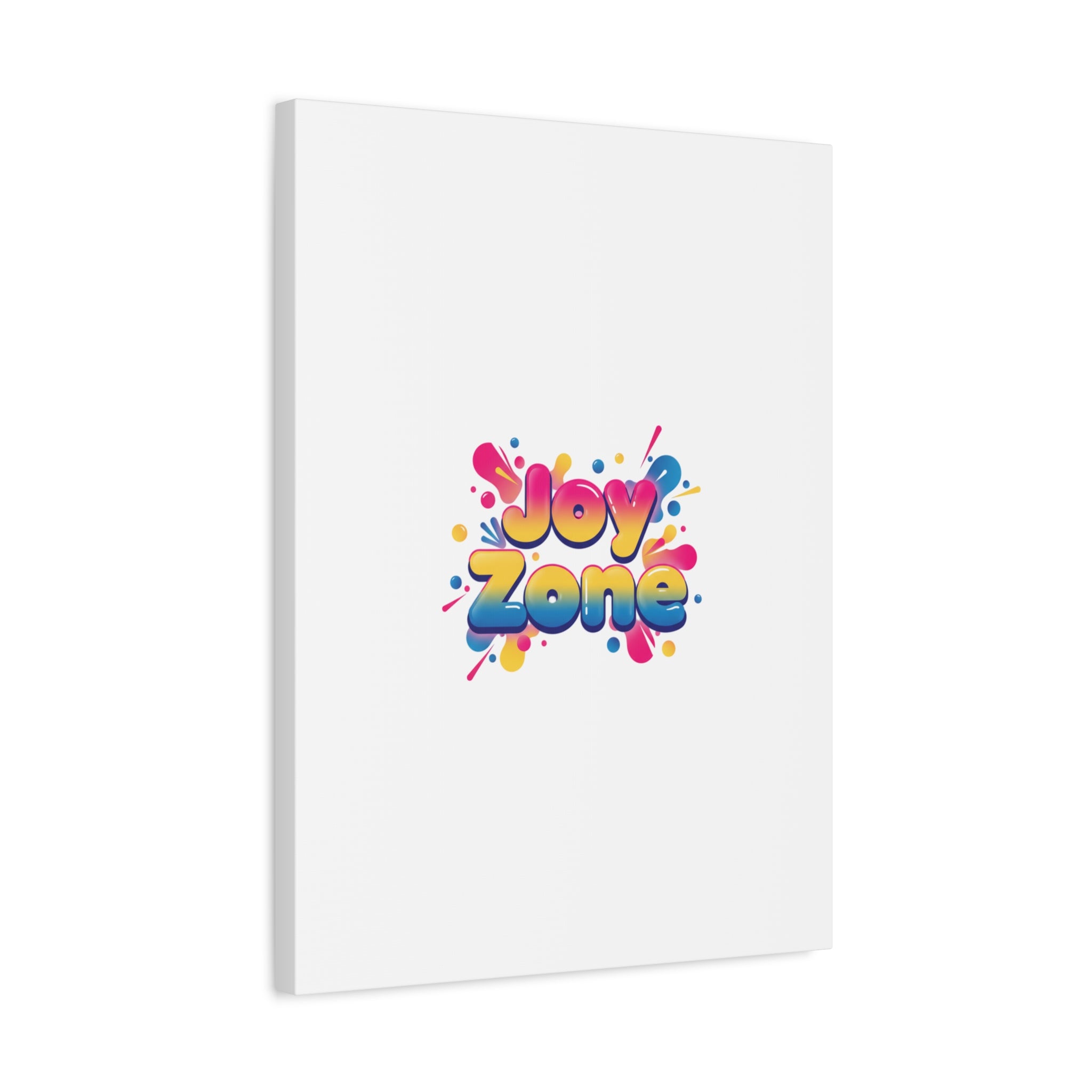 Joy Zone Canvas | Dopamine Decor, Neon Gradient Squishy Art