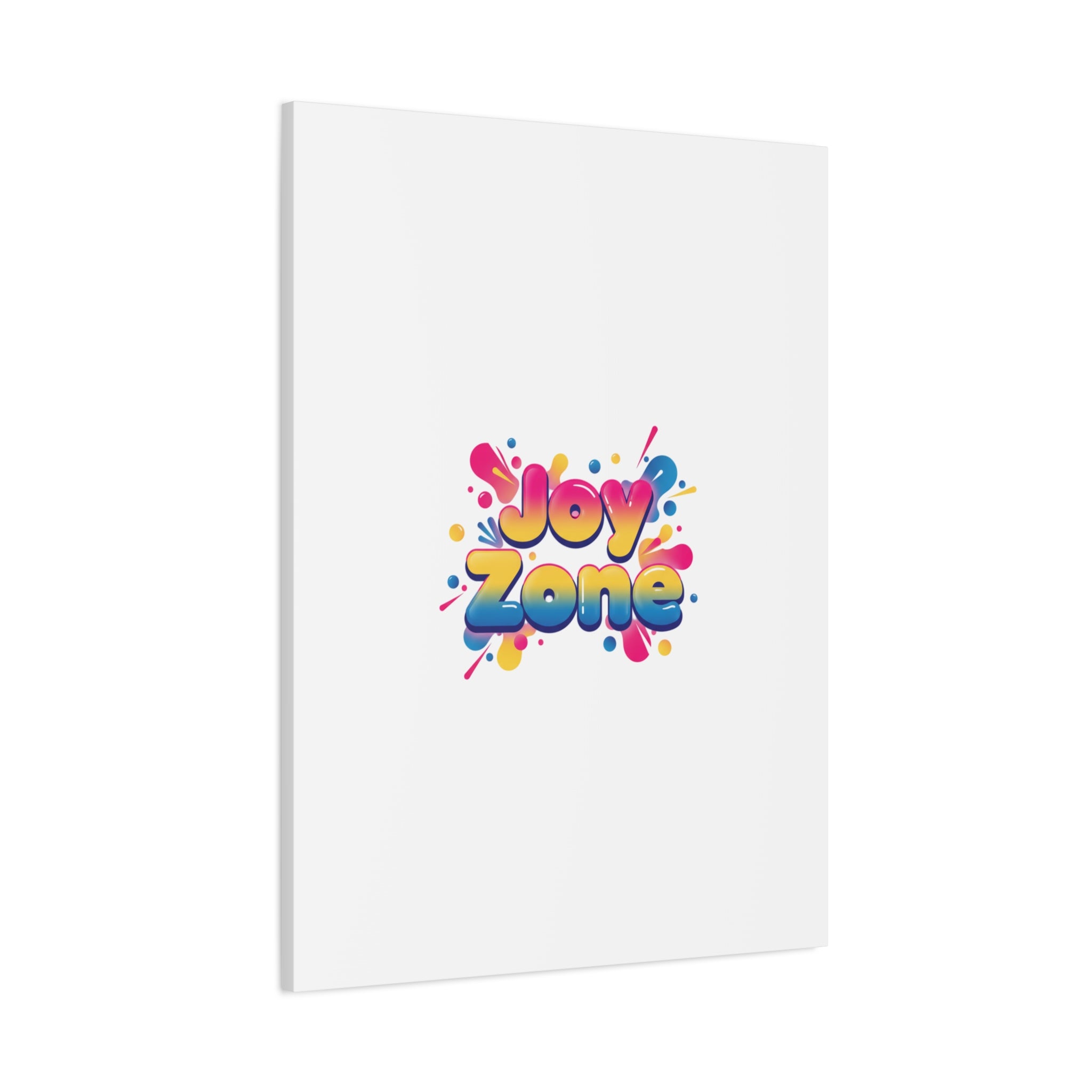 Joy Zone Canvas | Dopamine Decor, Neon Gradient Squishy Art