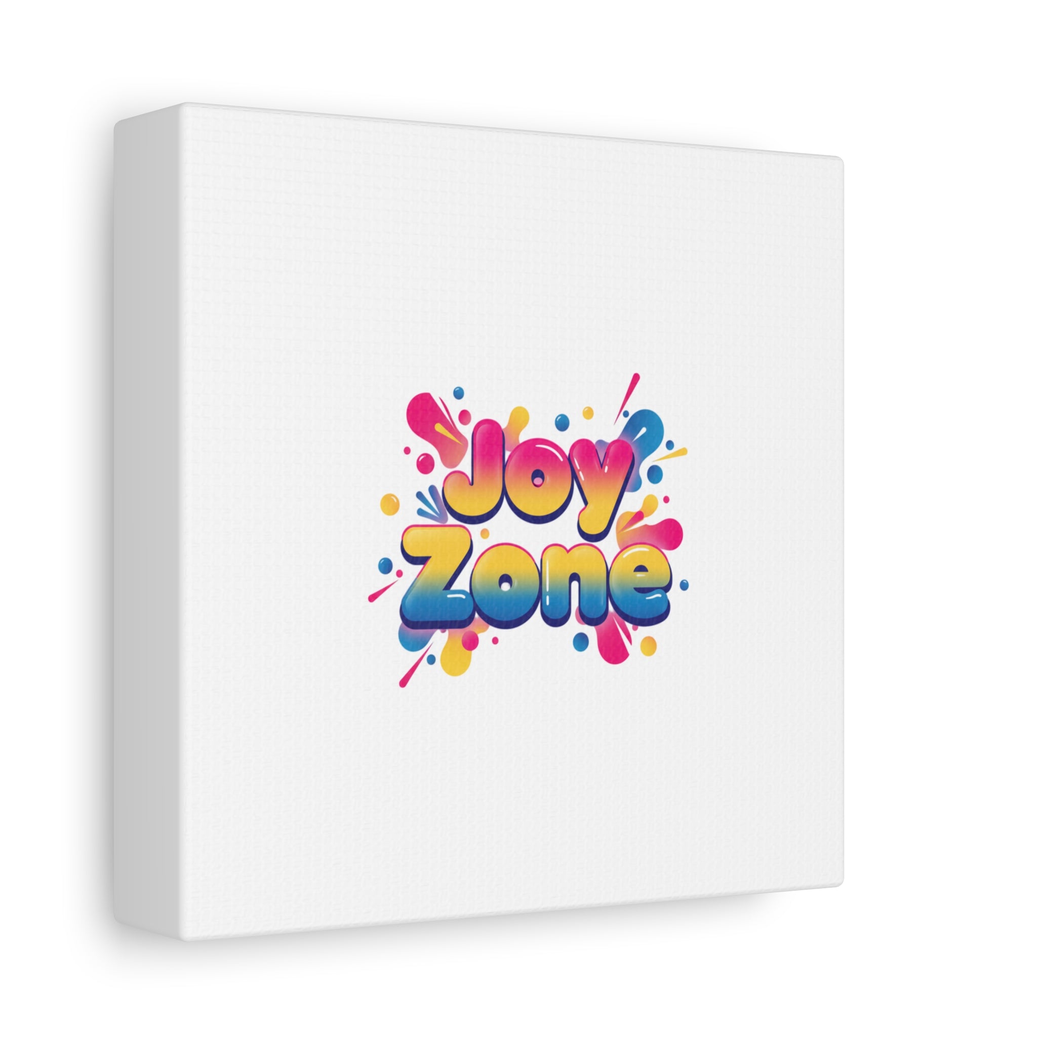 Joy Zone Canvas | Dopamine Decor, Neon Gradient Squishy Art