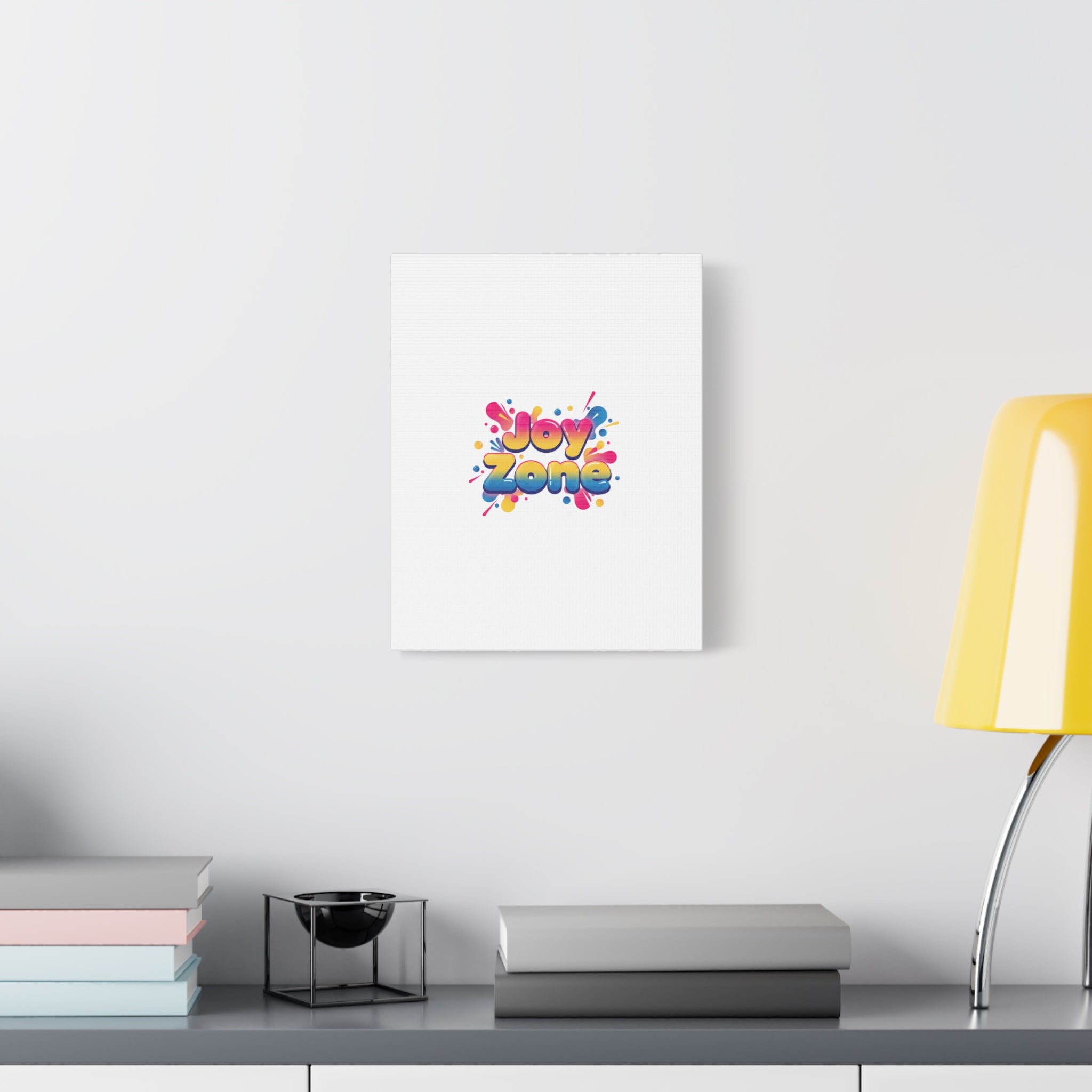 Joy Zone Canvas | Dopamine Decor, Neon Gradient Squishy Art