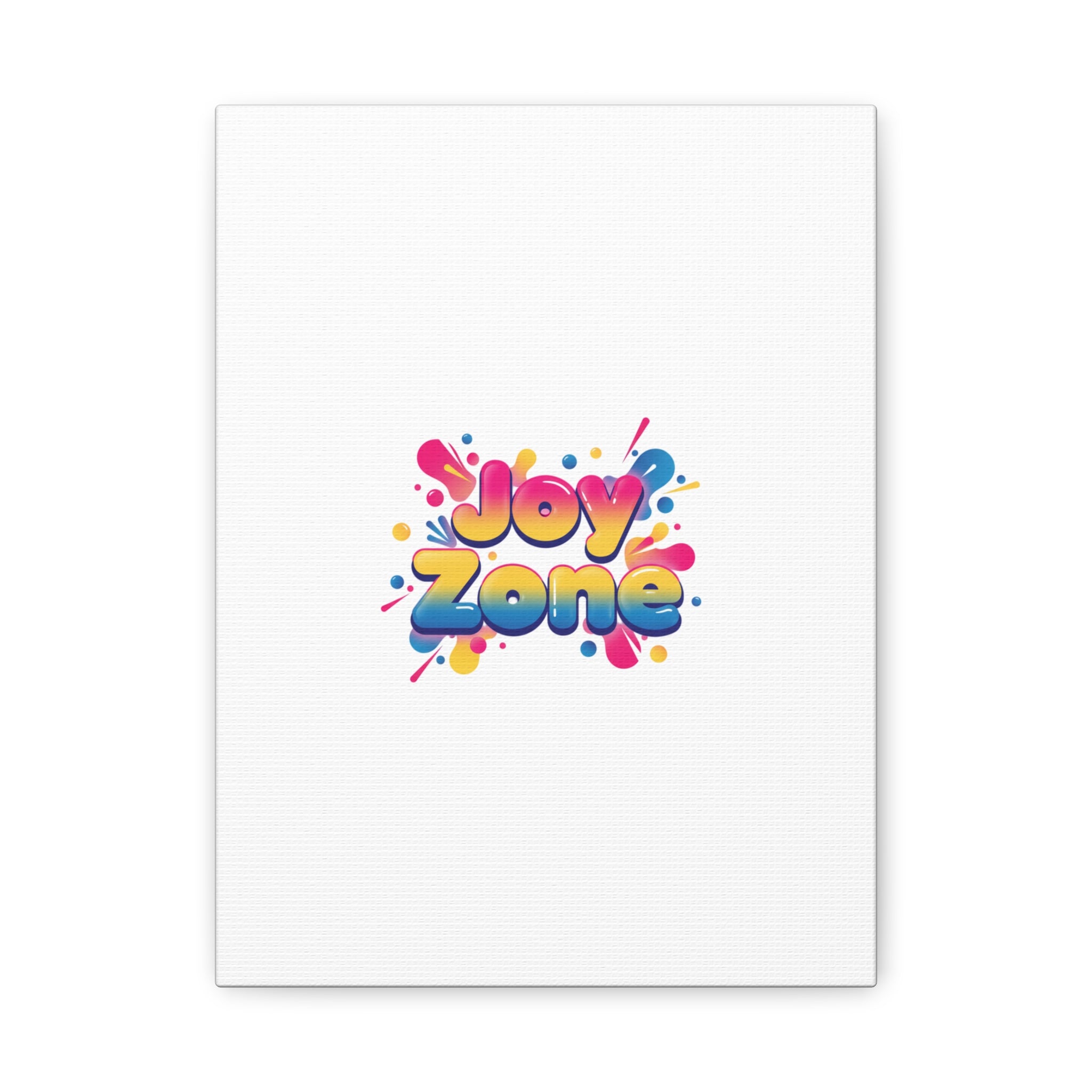 Joy Zone Canvas | Dopamine Decor, Neon Gradient Squishy Art