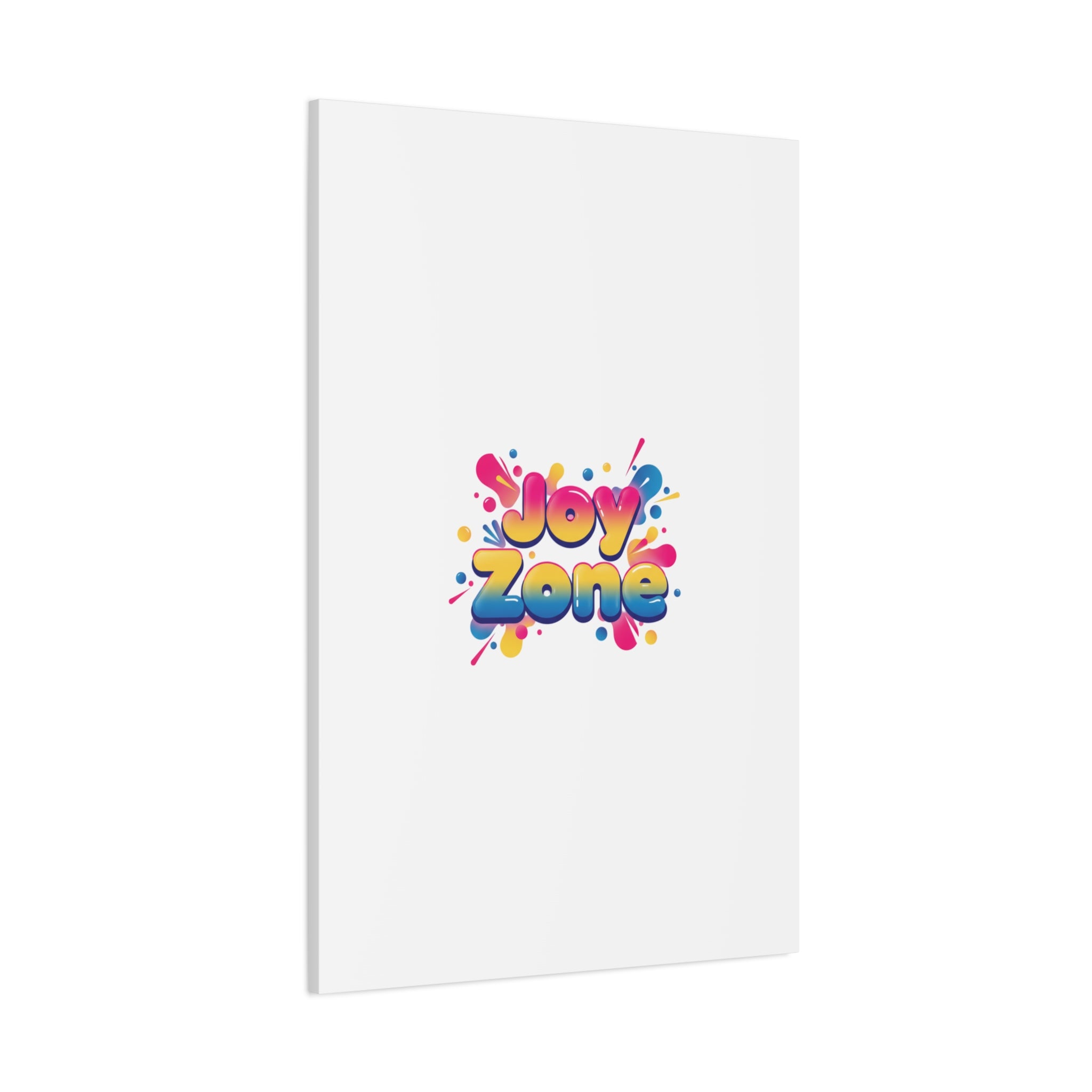 Joy Zone Canvas | Dopamine Decor, Neon Gradient Squishy Art