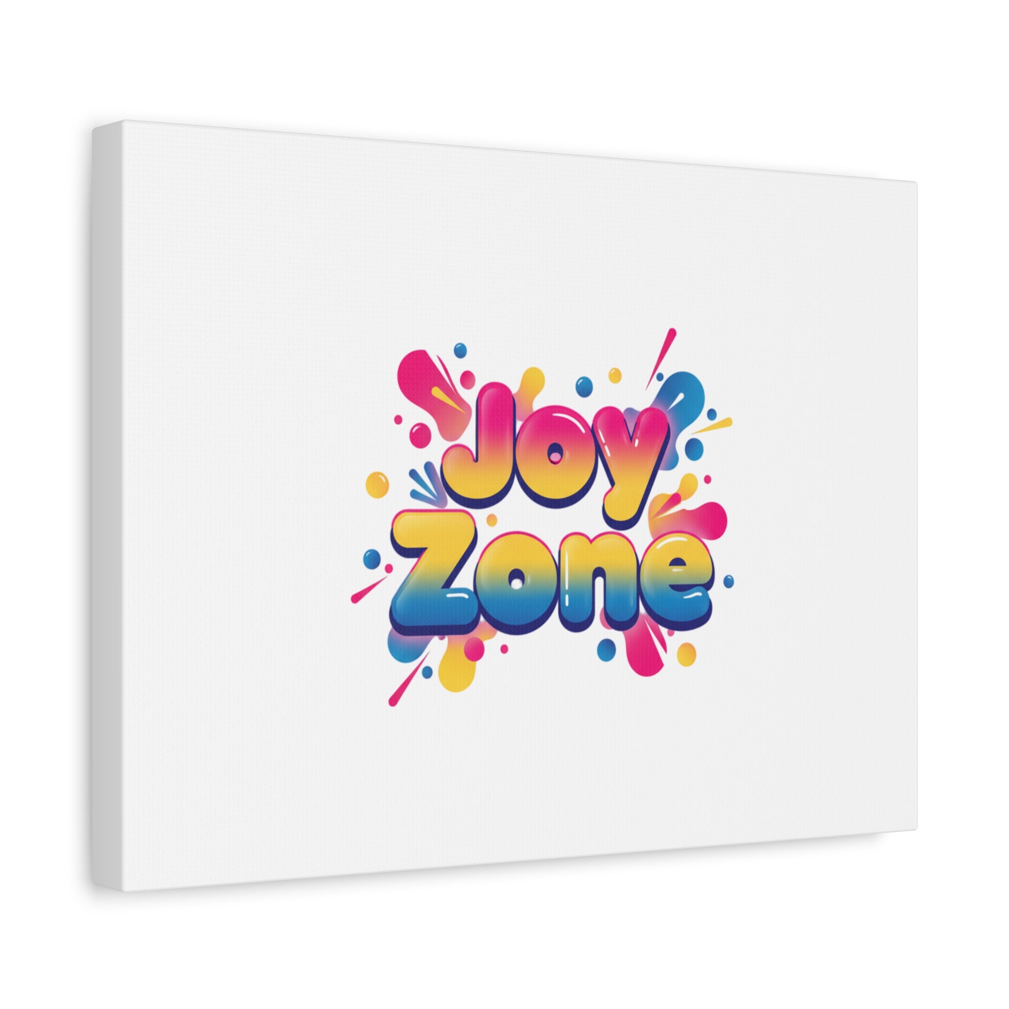 Joy Zone Canvas | Dopamine Decor, Neon Gradient Squishy Art
