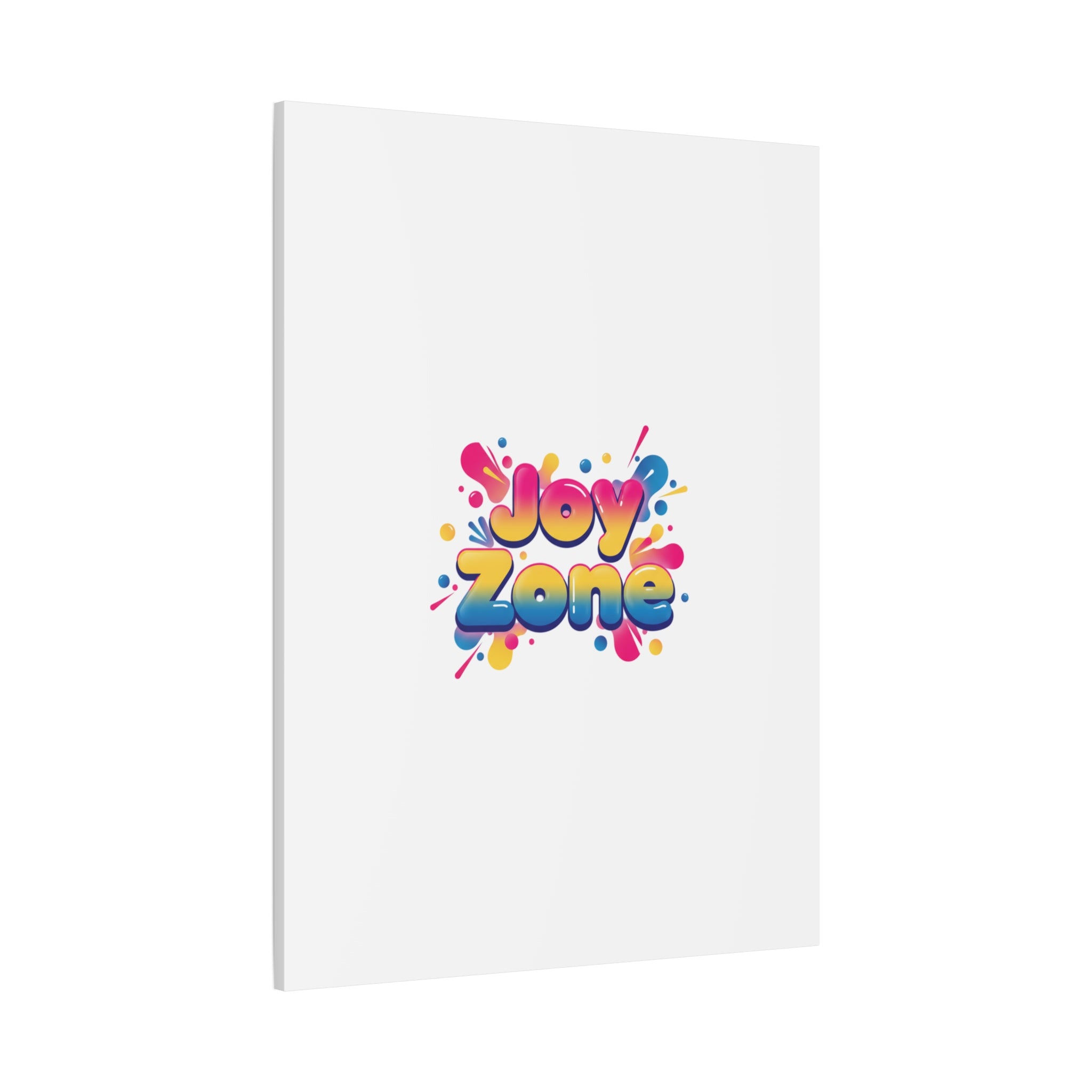 Joy Zone Canvas | Dopamine Decor, Neon Gradient Squishy Art