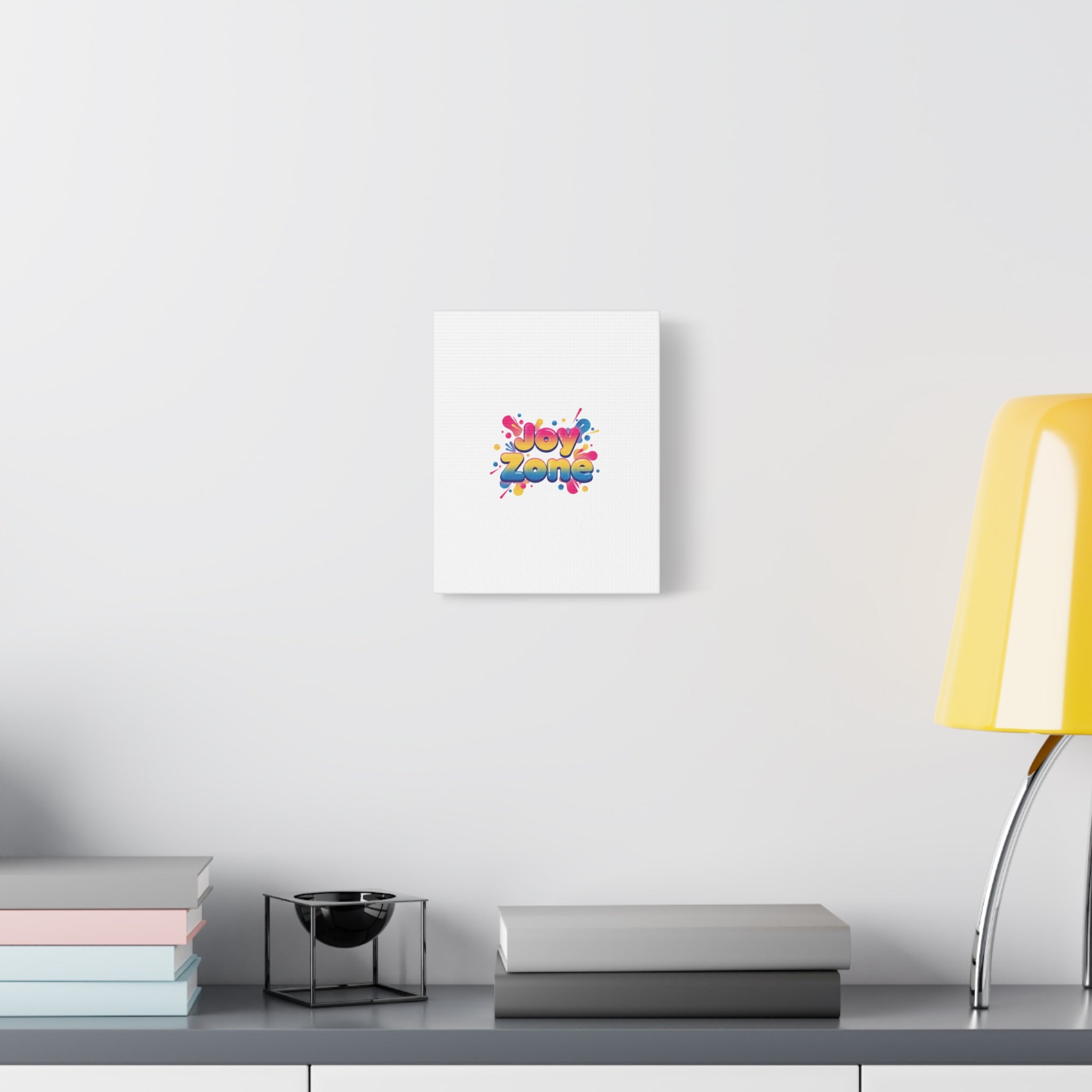 Joy Zone Canvas | Dopamine Decor, Neon Gradient Squishy Art