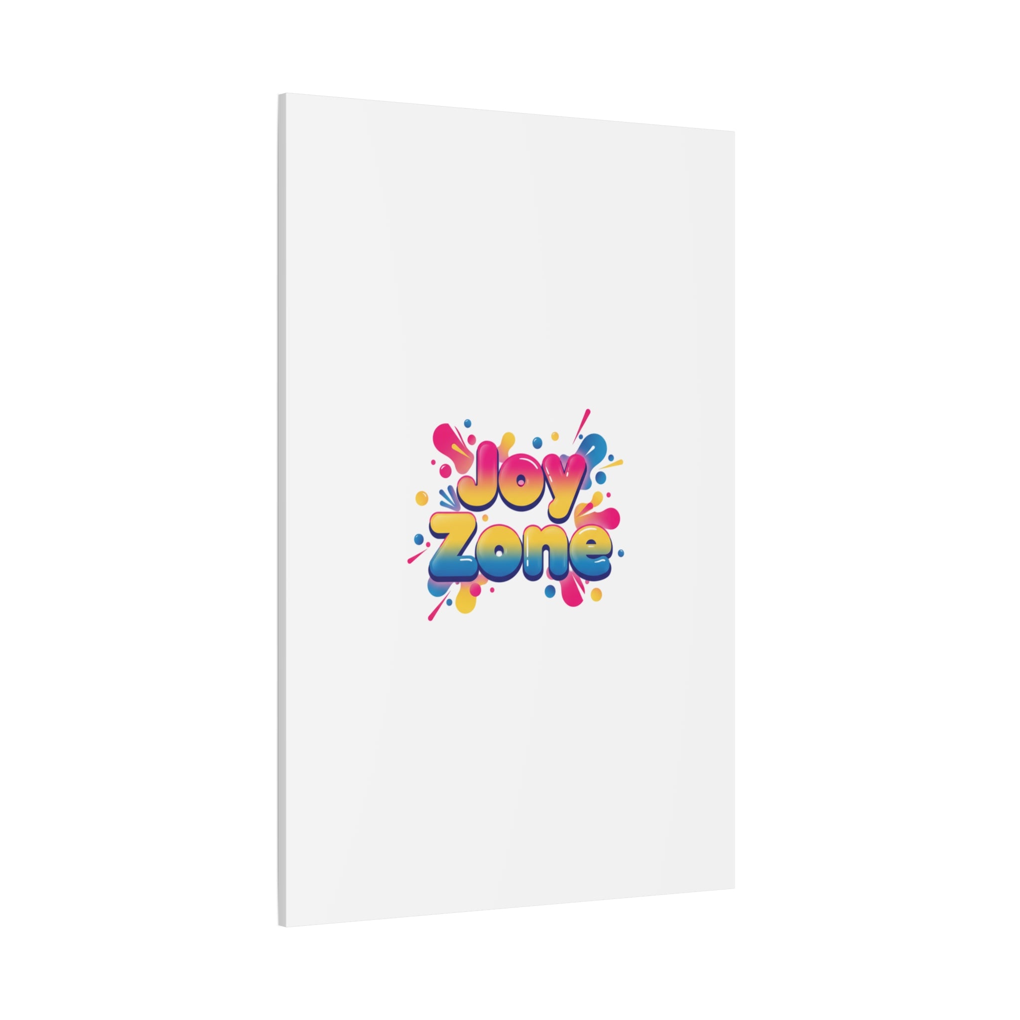 Joy Zone Canvas | Dopamine Decor, Neon Gradient Squishy Art