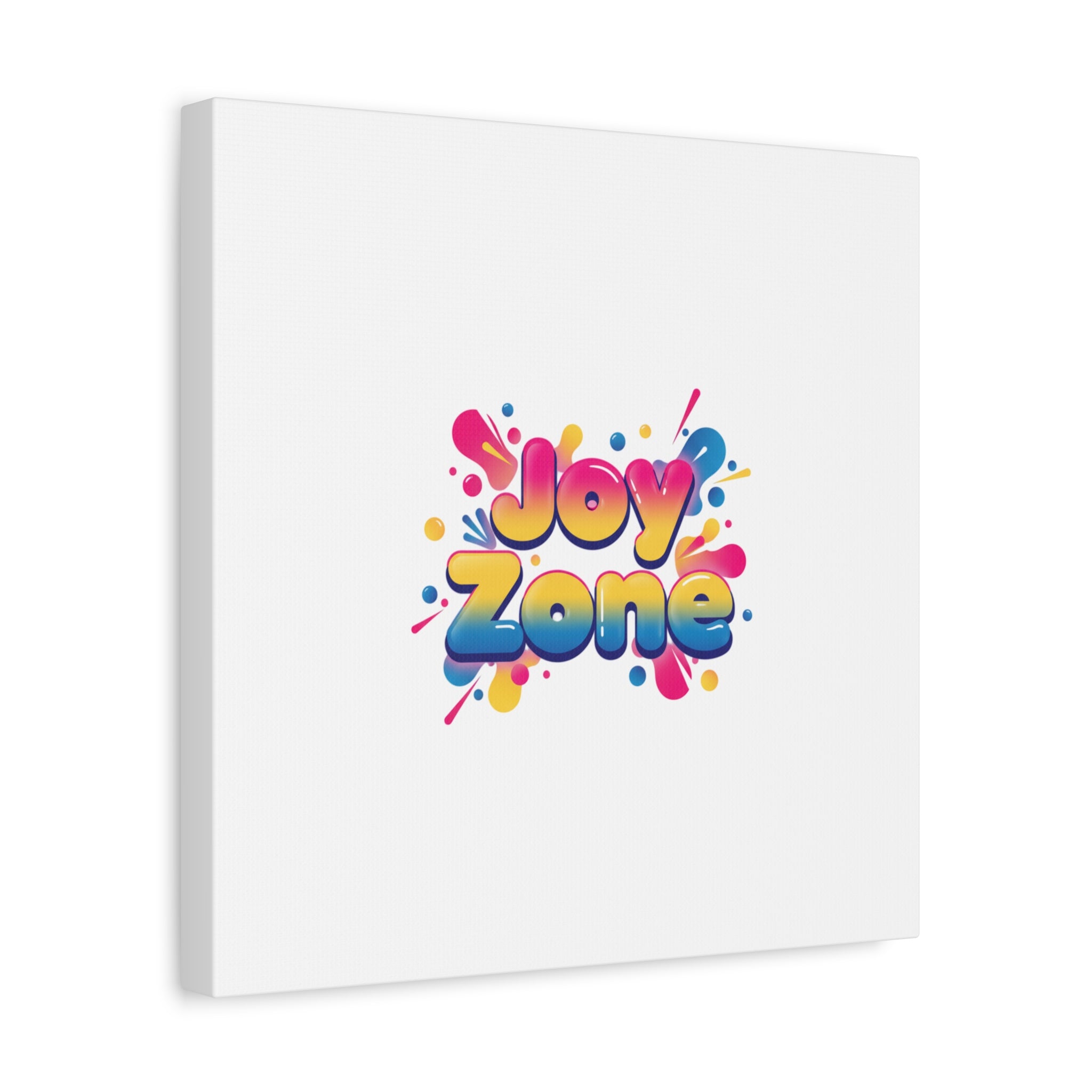 Joy Zone Canvas | Dopamine Decor, Neon Gradient Squishy Art
