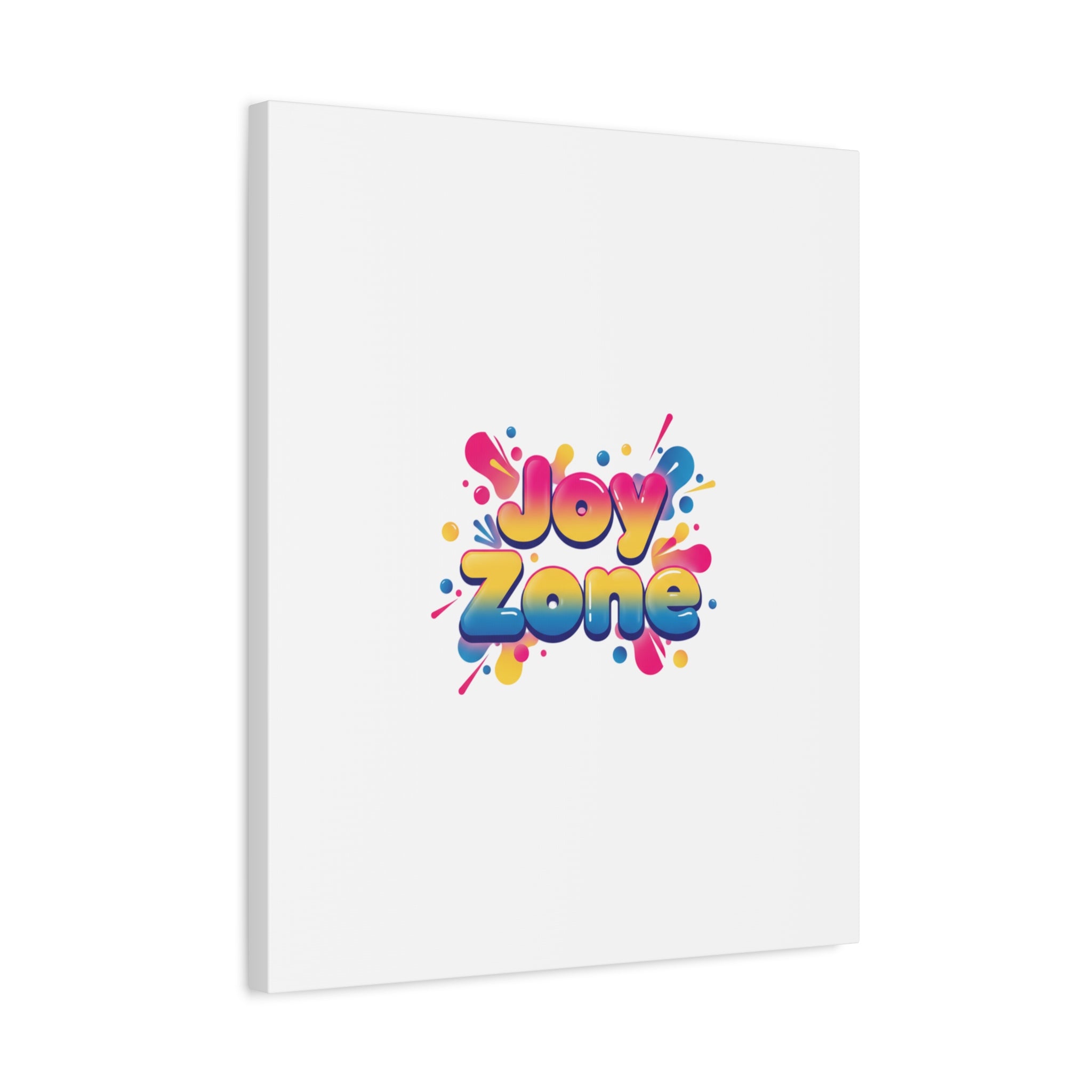 Joy Zone Canvas | Dopamine Decor, Neon Gradient Squishy Art
