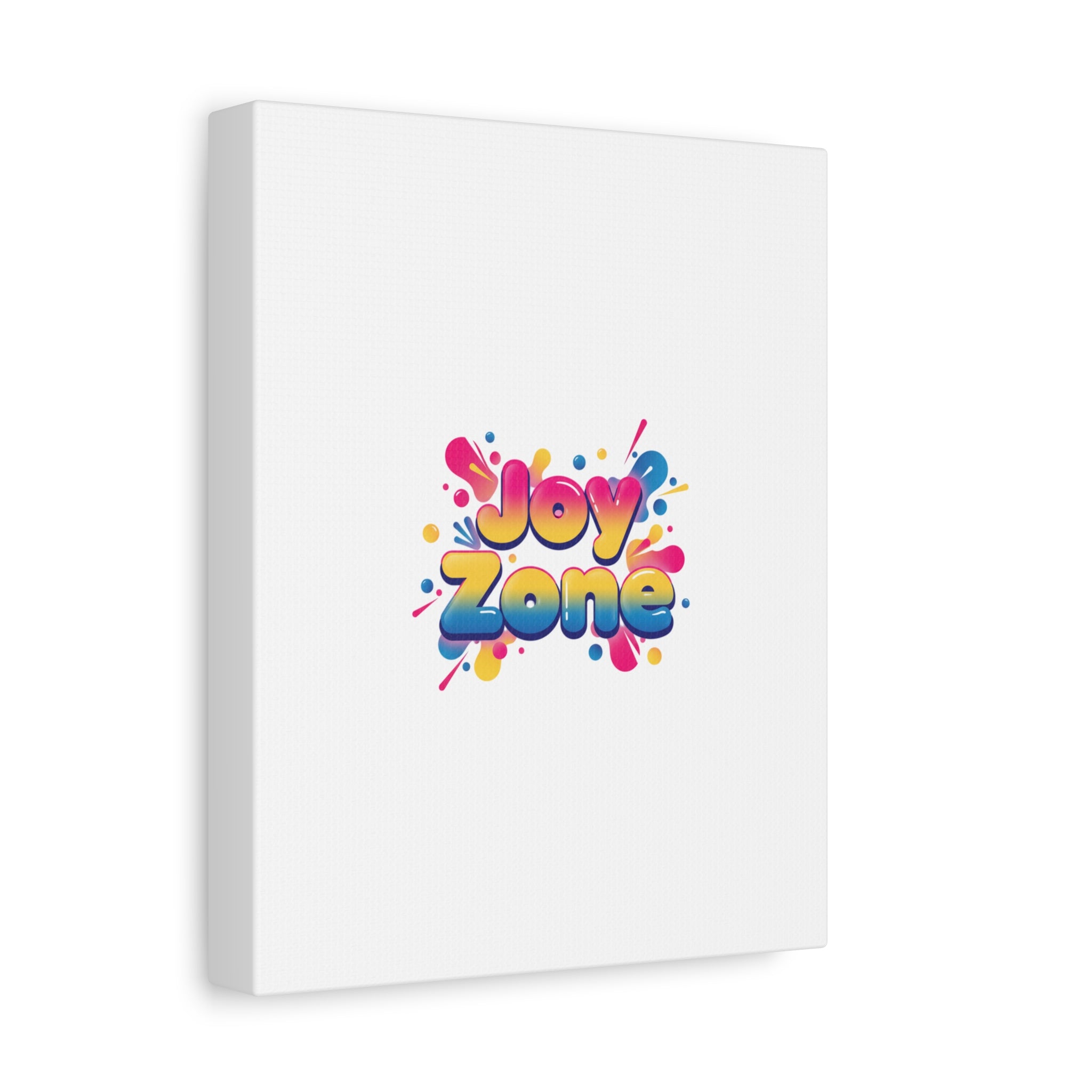 Joy Zone Canvas | Dopamine Decor, Neon Gradient Squishy Art