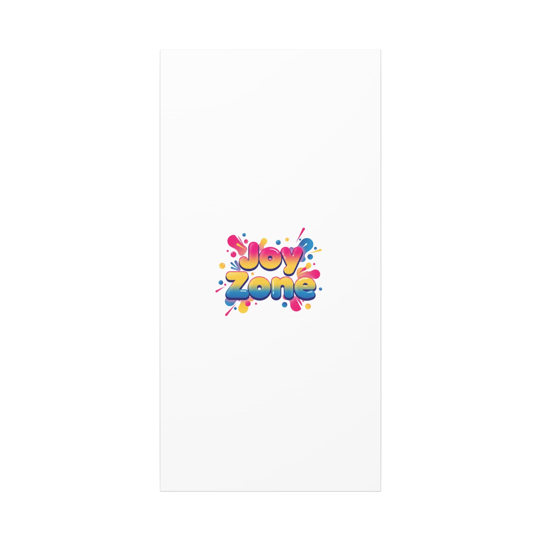 Joy Zone Canvas | Dopamine Decor, Neon Gradient Squishy Art