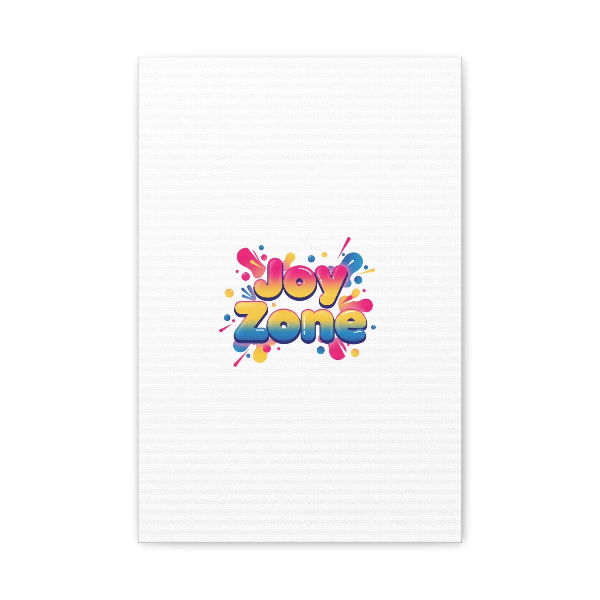 Joy Zone Canvas | Dopamine Decor, Neon Gradient Squishy Art